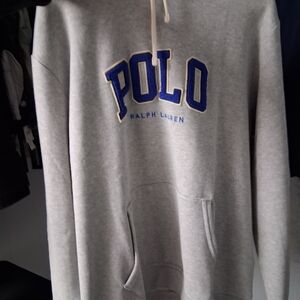 Polo by Ralph Lauren Gray Hoodie Brand New With Tags